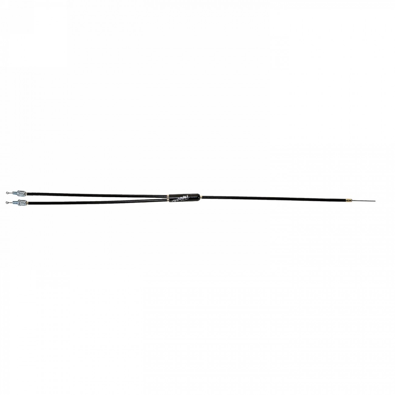 Cable para freno de rotor para bmx, hr, longitud total: 1200 mm, longitud exterior 450/250mm, mv - 1