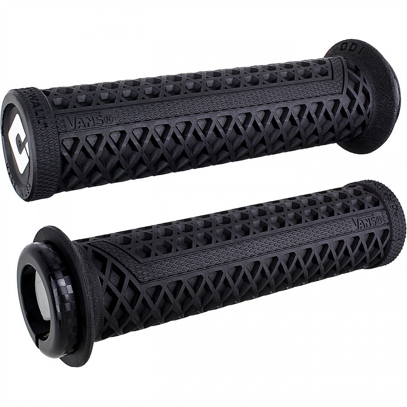 Odi grips vans v2.1 lock-on nero con morsetti neri 135mm - 1 - Manopole - 0711484195426