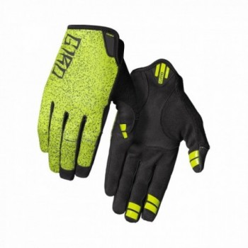 Gants longs dnd 2022 lime/noir ventilation taille s - 1