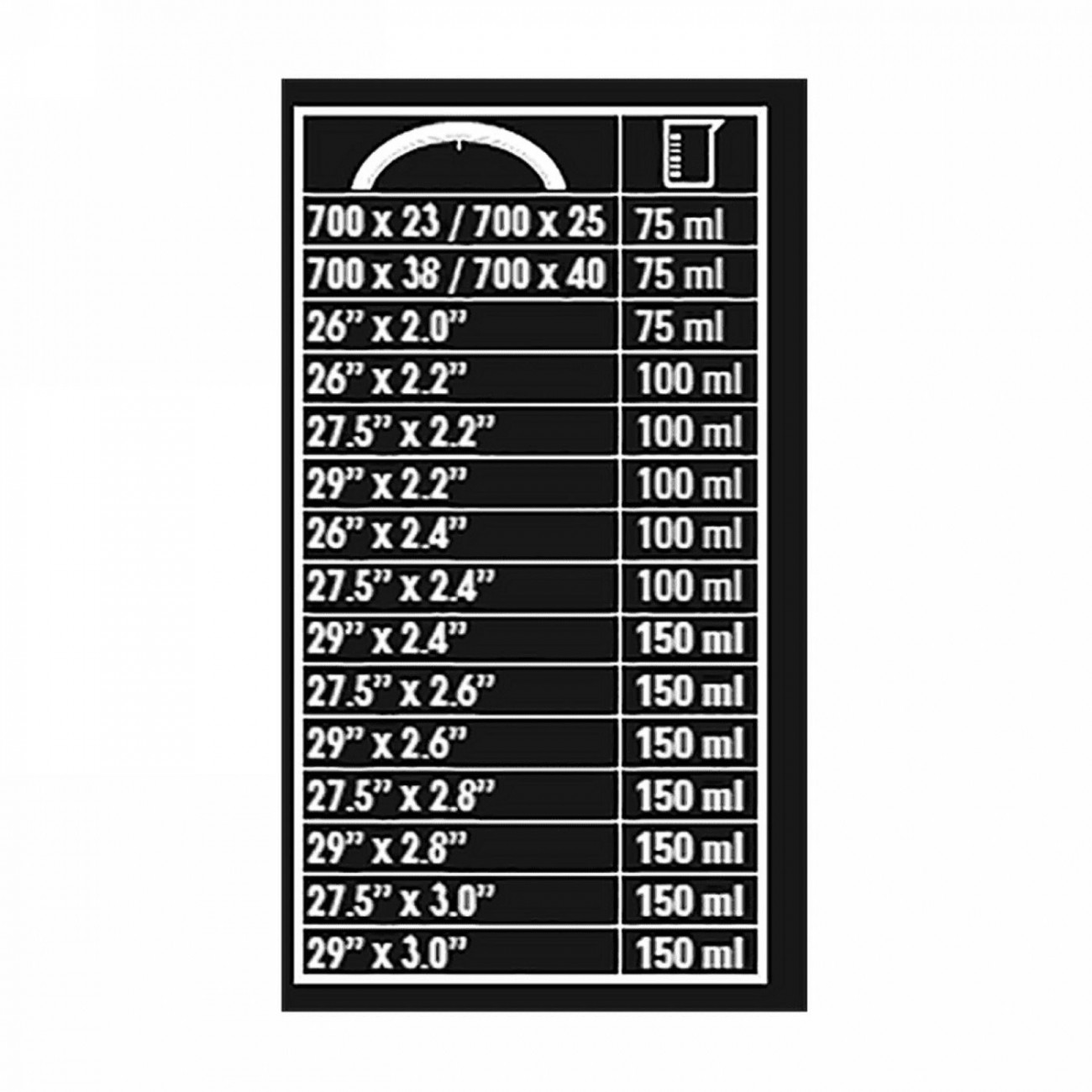 Inflate and repair tubeless 75ml - 3