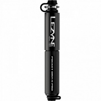 Lezyne hand pump mini pocket drive pro black - 1