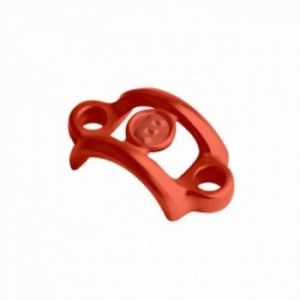 Collarino serraggio leva alluminio rosso neon senza viti - 1 - Altro - 4055184011836