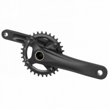 Crankset, for 11/12-speed, 175 mm aluminium crank, interchangeable aluminium chainring 32 nw z., bolt circle 104 mm, - 1