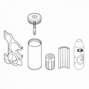 Kit riparazione tubeless ciclo cigar tool - 1 - Riparazione e rappezzi - 0641300165701