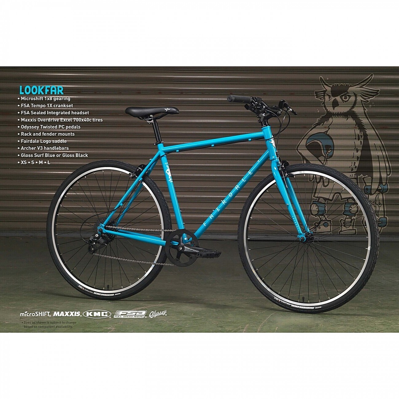 Fairdale lookfar s gloss black - 1