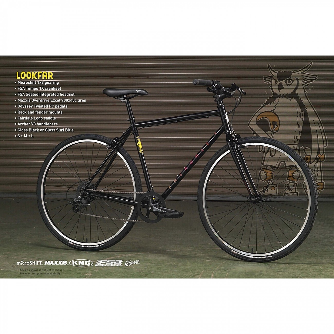 Fairdale lookfar s gloss black - 2