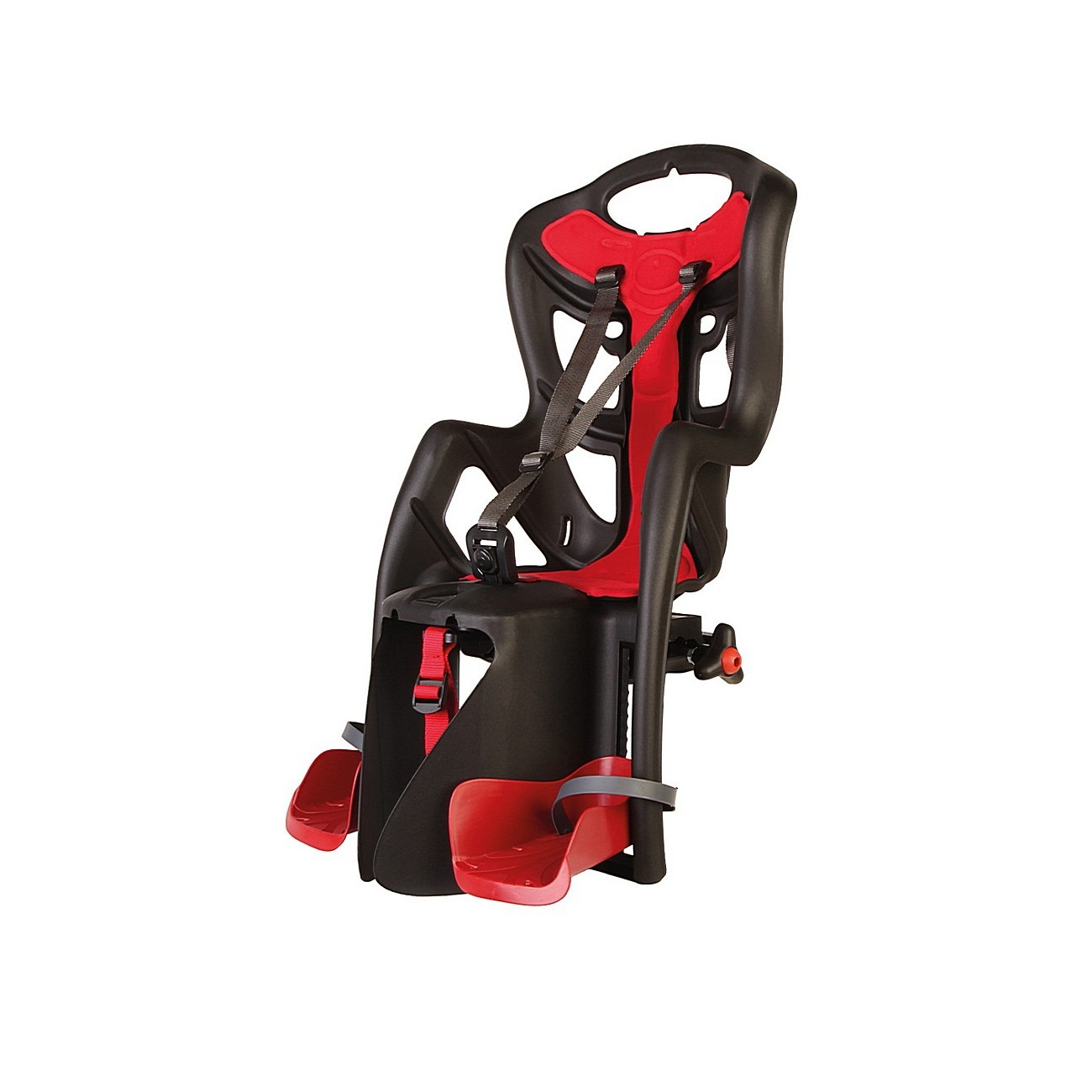 BLACK/RED REAR PEPPER SEAT - 1