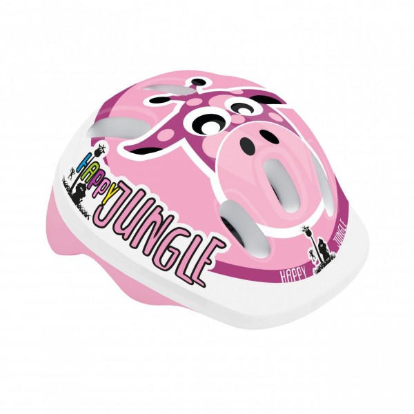 Casco baby happy jungle violetta rosa - taglia xs (44/48cm) - 1 - Caschi - 8005586209733