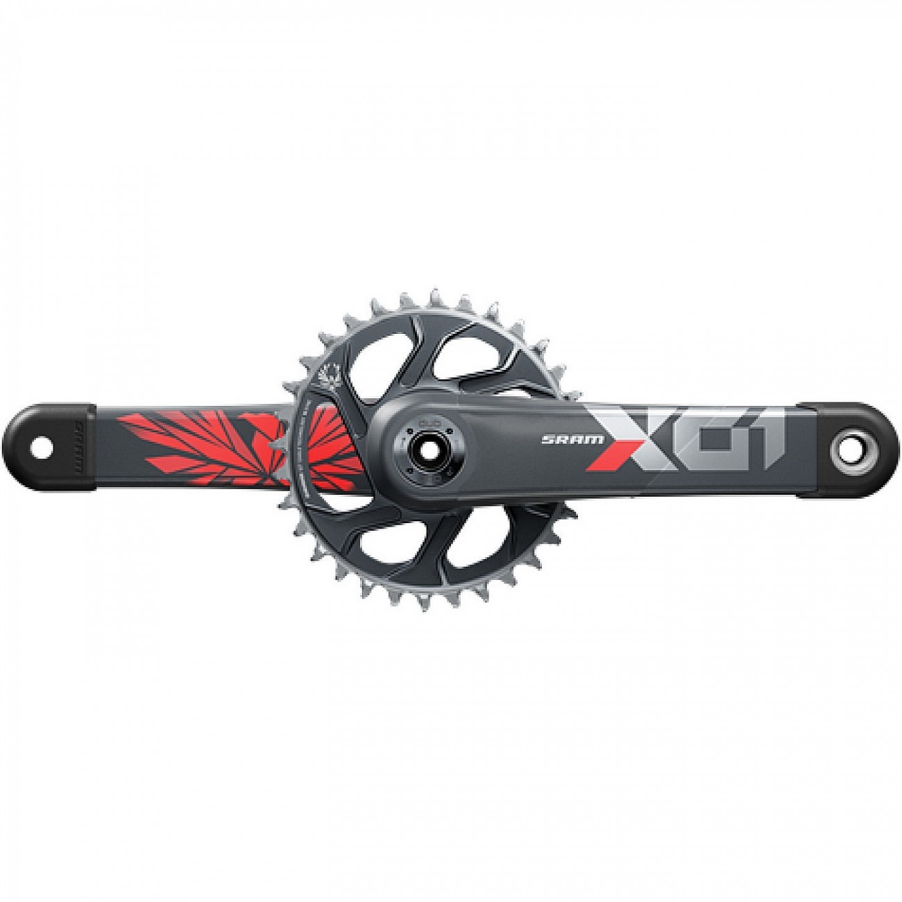 Sram kurbelgarnitur x01 eagle boost 148 dub 12s 170 w direct mount 32t x-sync 2 chainr - 1