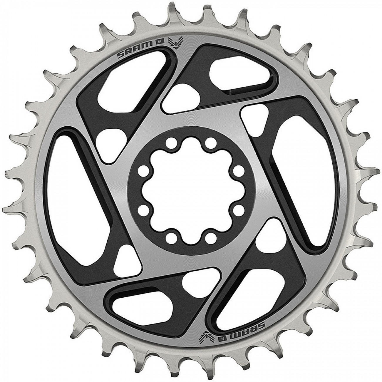 Sram kettenblatt t-type eagle xxsl 32t direktmontage schwarz 12-fach 0 mm versatz - 1