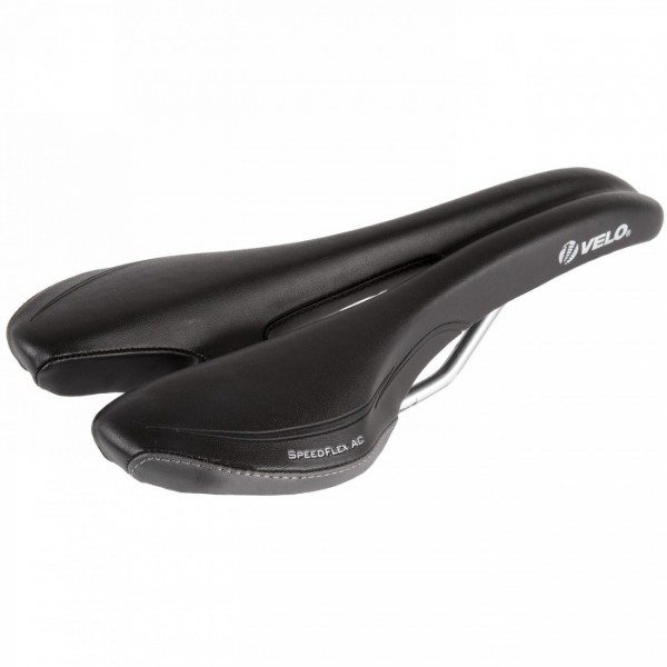 Saddle velo, speedflex ac, v-cut, black, on map - 1