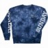 Sunday longsleeve rockwell box navy tie-dye s - 1