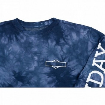 Sunday longsleeve rockwell box navy tie-dye s - 2