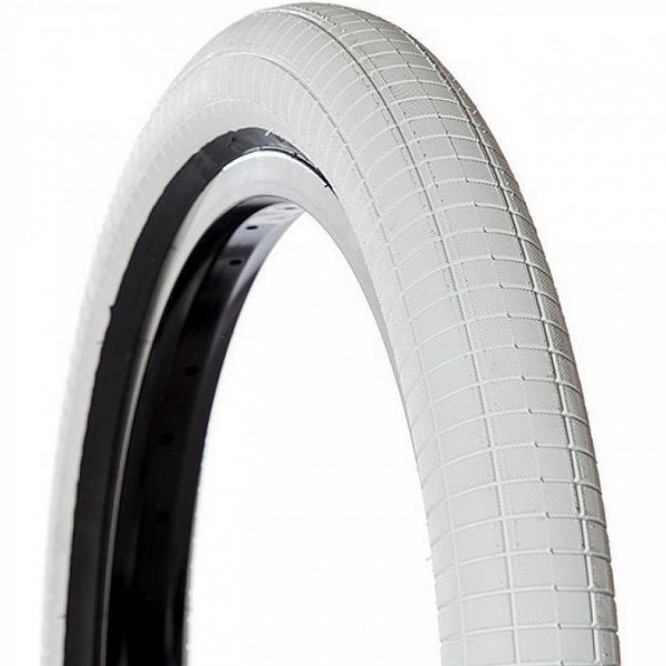 Tire demolition hucker street white / black wall 2.4" 110 psi - 1