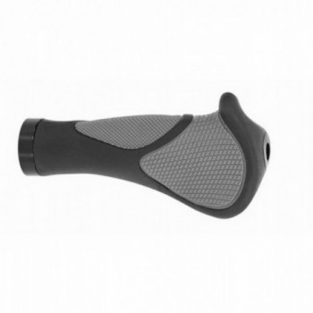 Manopole ergonomiche in gomma alluminio 140mm - 2 - Manopole - 8053329969635