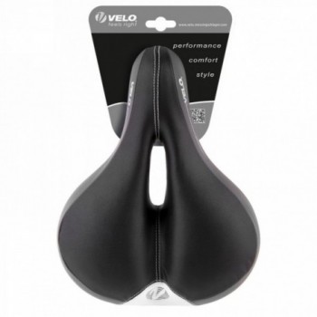 Saddle 'velo' newport gemini, 270 x 211 mm, without clamp, steel frame, only 858g, on card - 4