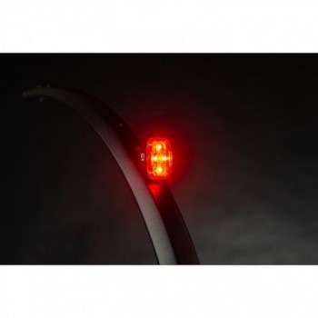 Lezyne ebike rear fender alert stvzo 11lumen black red light y15 - 3