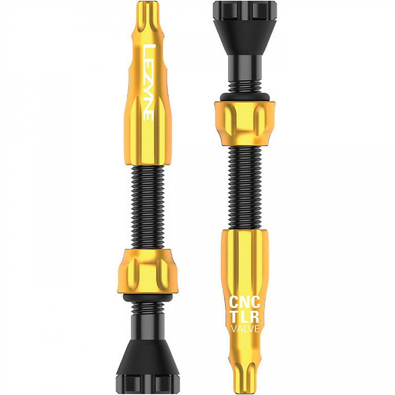 Válvula tubeless lezyne cnc 44mm oro - 1