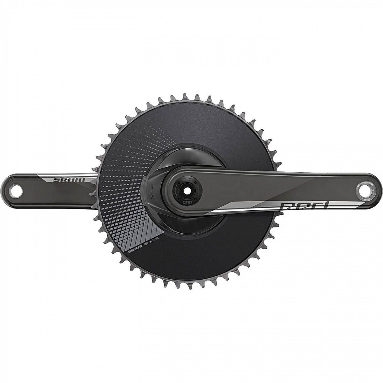 Crankset red 1x d1 24mm 170 48t aero (bb not included) - 1