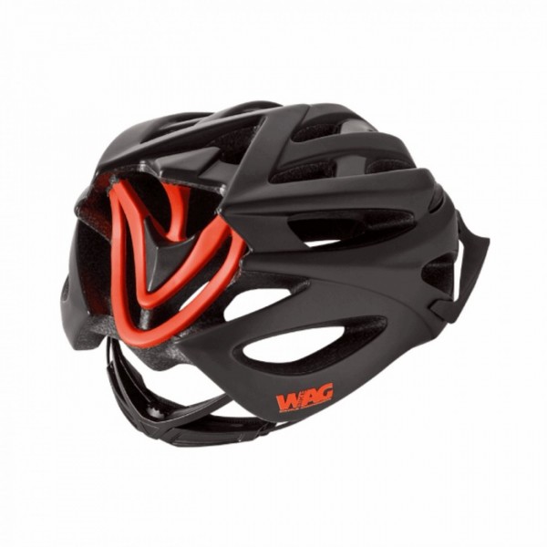 Casco neutron in-mould nero/rosso taglia 52-58cm - 1 - Caschi - 