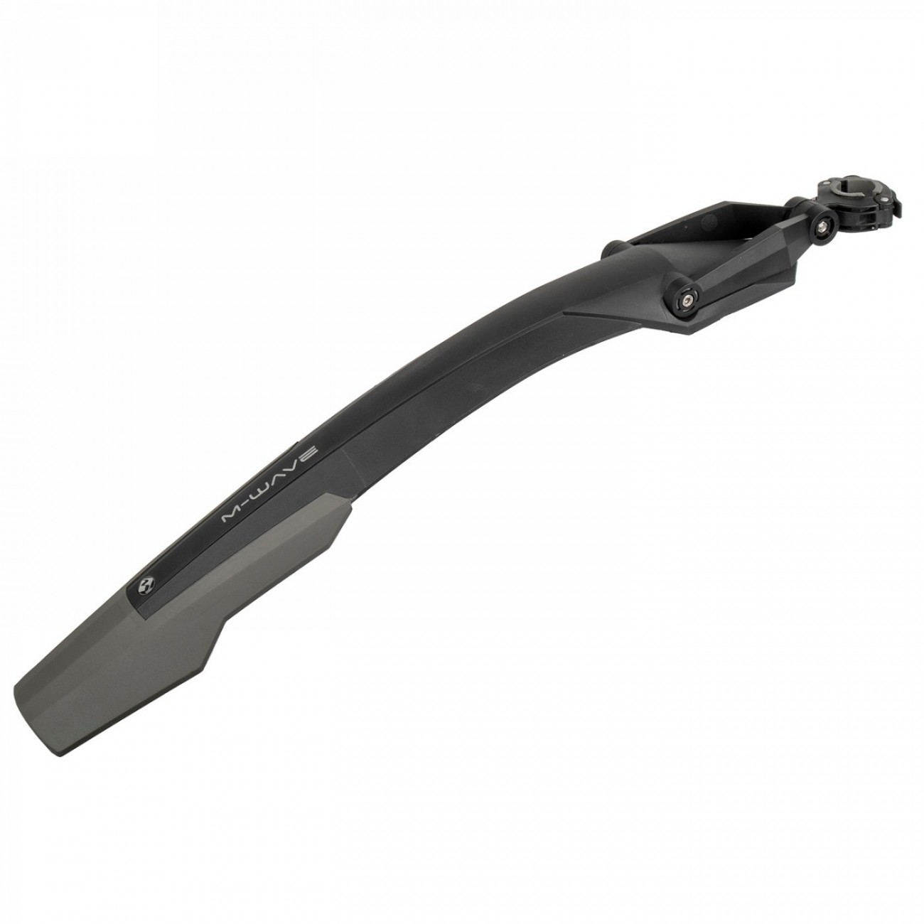 Hr mudguard mud max r iii, m-wave, 26'-29', width105 mm, plastic, black, with bracket for mounting on seat post, - 1