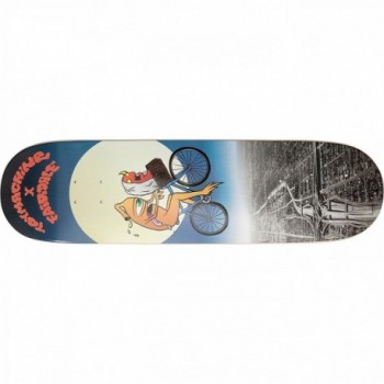 Skatedeck fairdale x toy machine 8.5" - rouge/bleu/gris ** édition limitée ** - 2