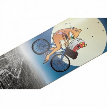 Skatedeck fairdale x toy machine 8.5" - rouge/bleu/gris ** édition limitée ** - 4