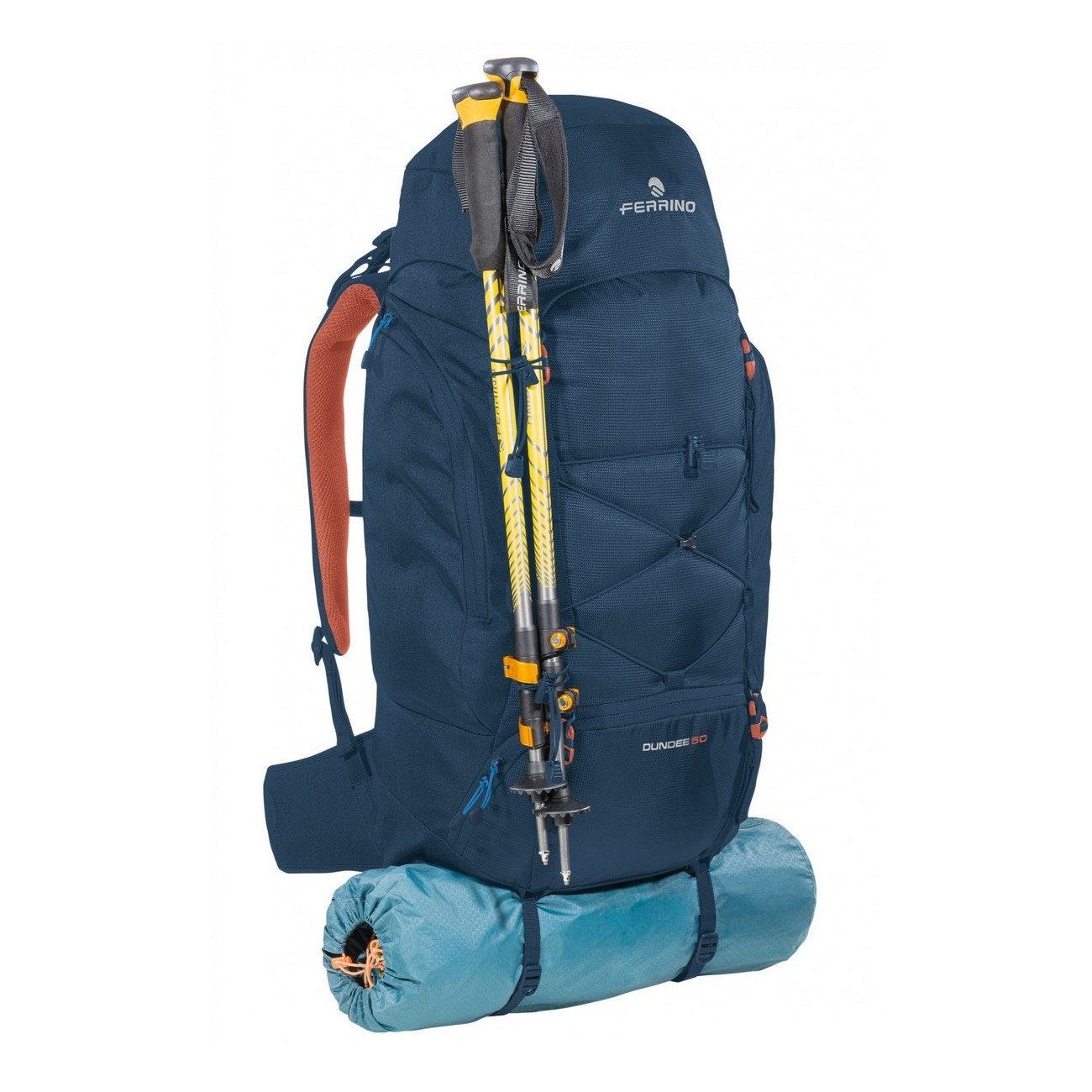 zaino dundee 50 blu taglia 50l - 4