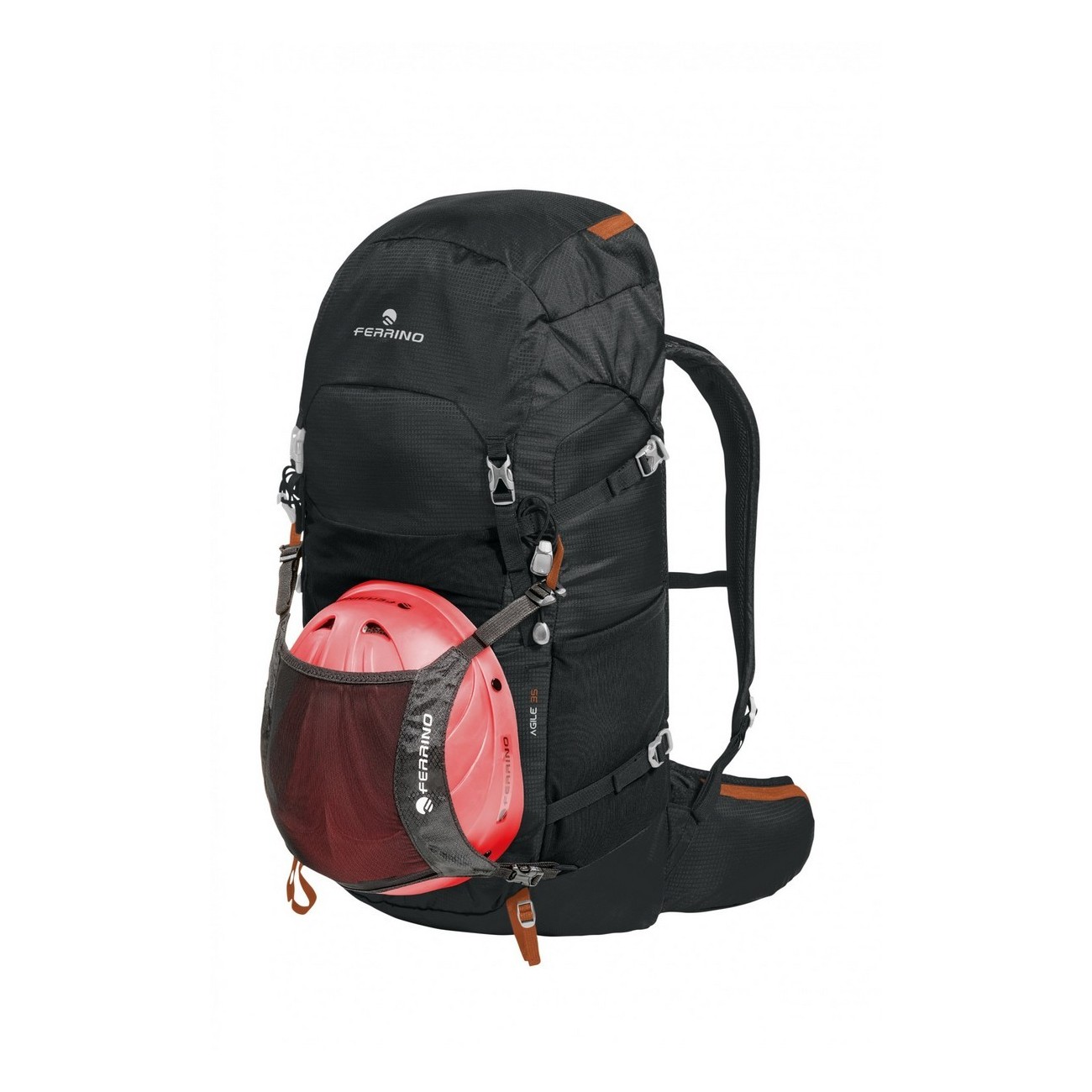 zaino agile 35 nero taglia 35l - 6