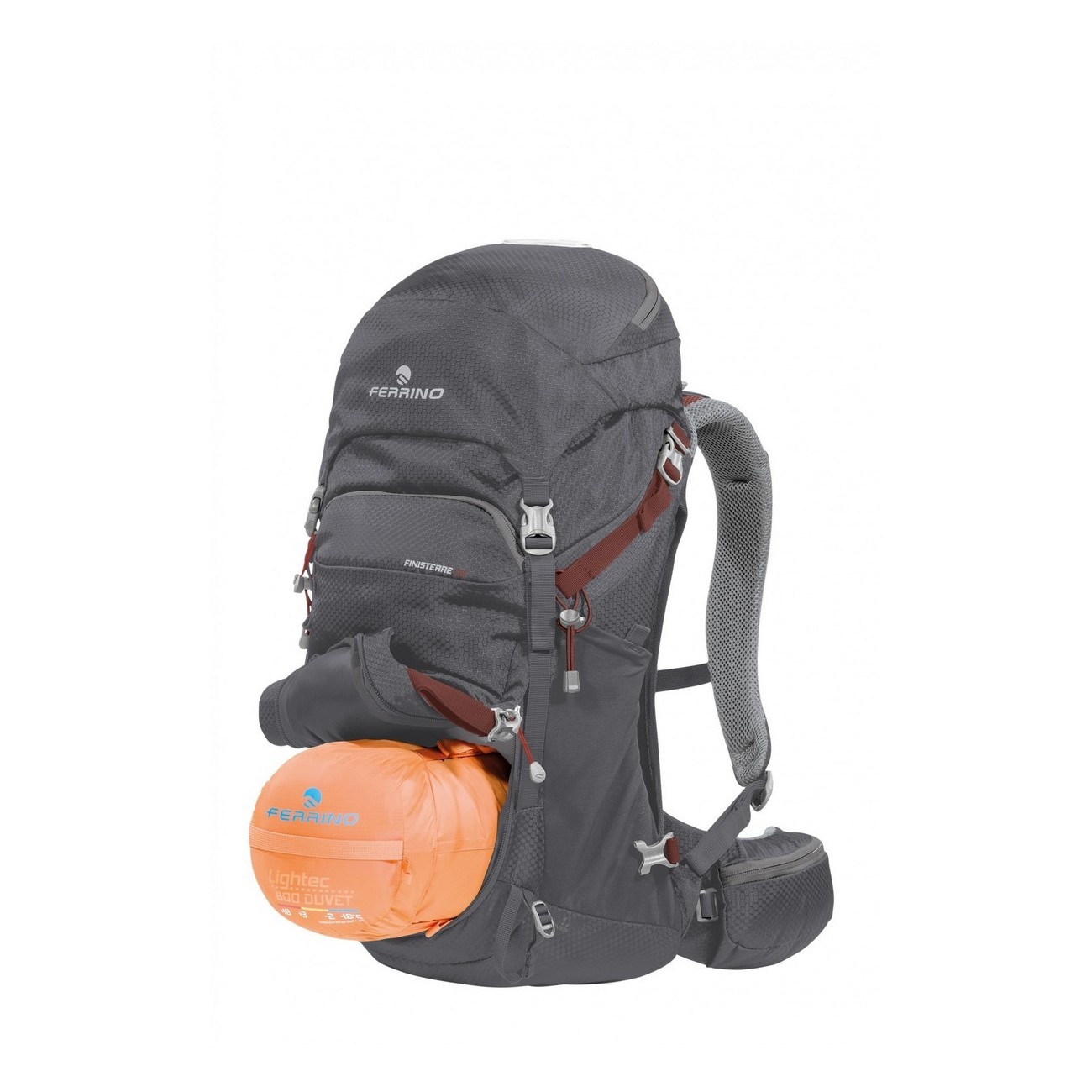 zaino finisterre 28 grigio scuro taglia 28l - 7