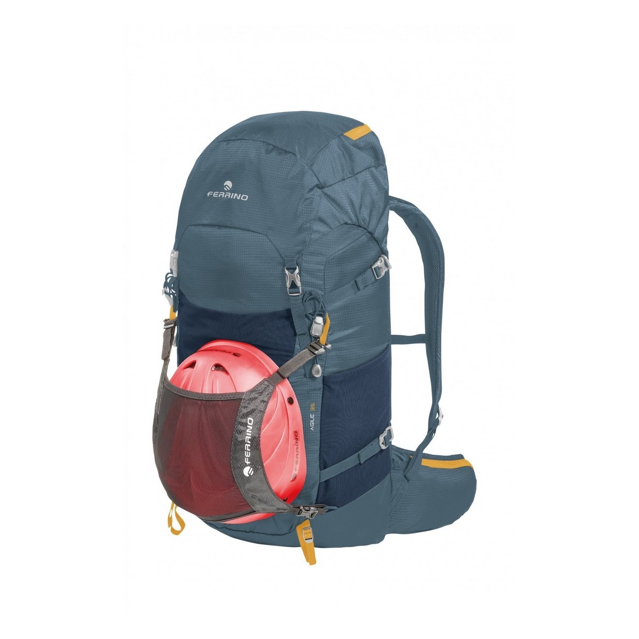 zaino agile 35 blu taglia 35l - 6