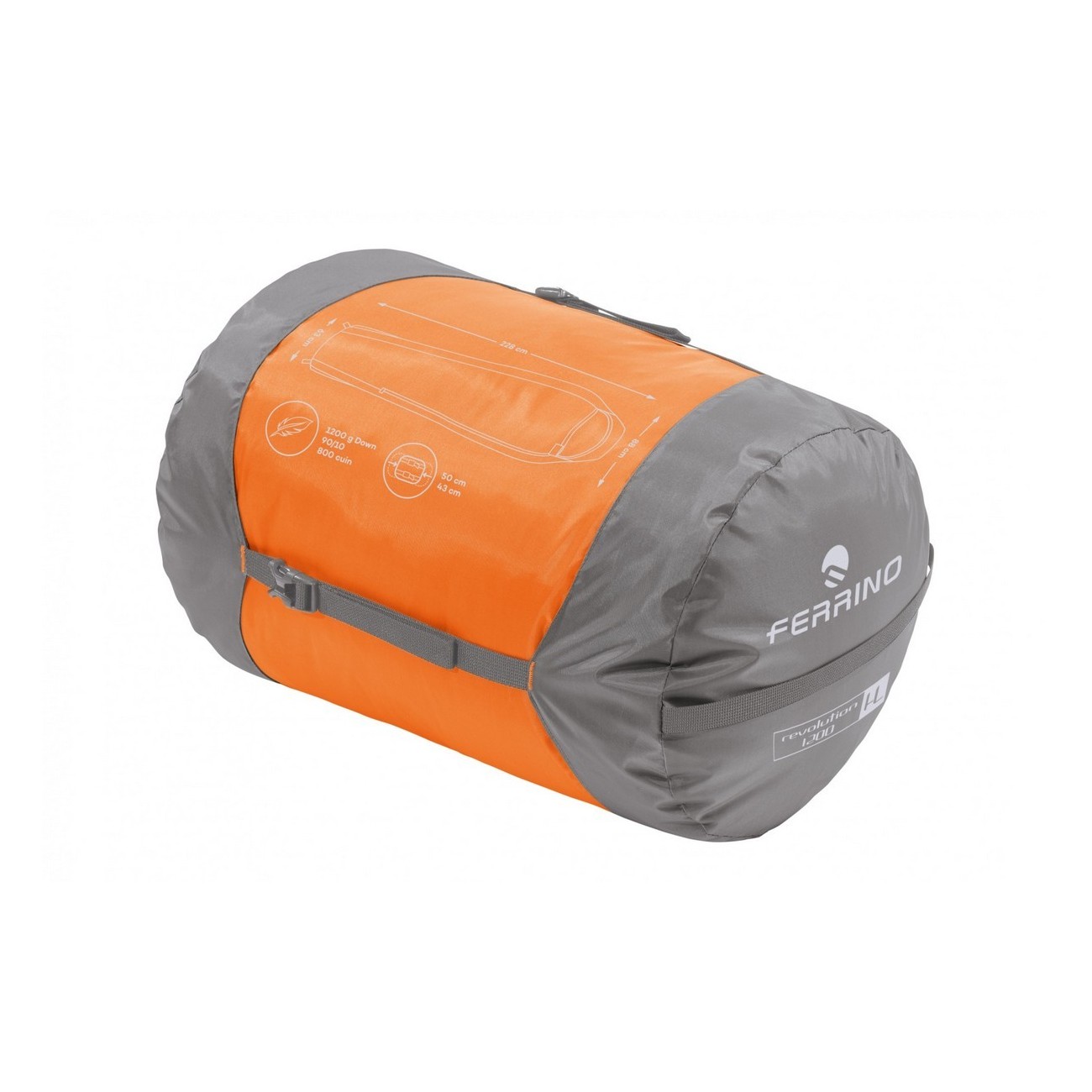 saccoletto hl revolution 1200 rds arancio taglia - 9