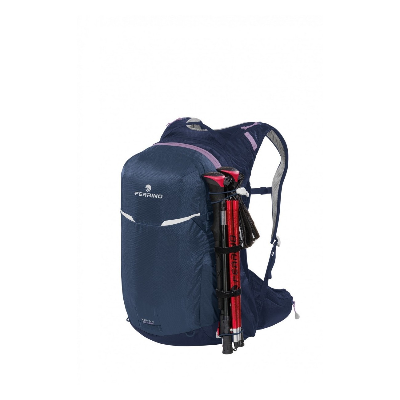 zaino zephyr 20+3 woman blu taglia 20+3l - 3