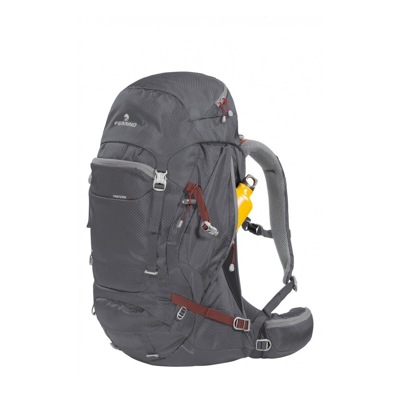 zaino finisterre 48 grigio scuro taglia 48l - 7