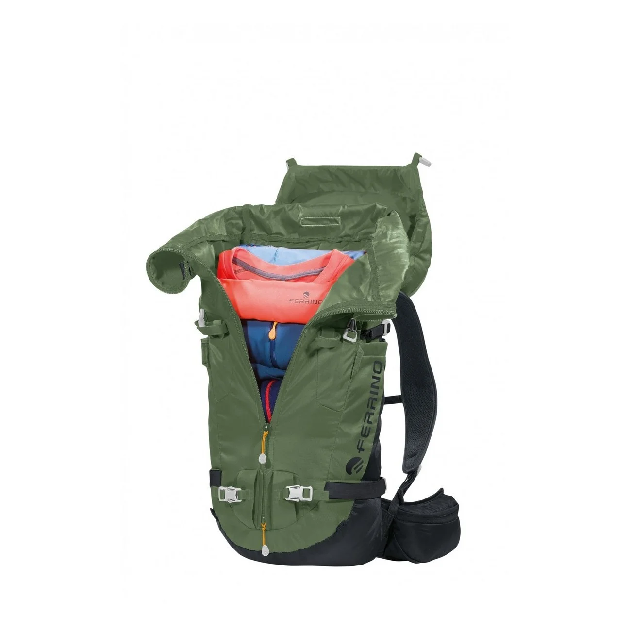 zaino triolet 32+5 verde taglia 32+5l - 4