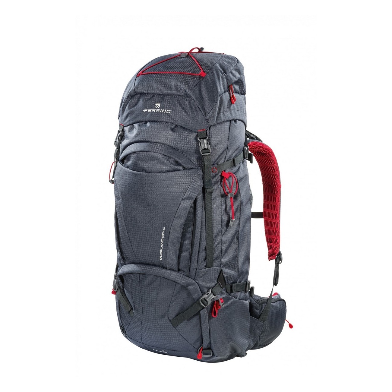 zaino overland 65 + 10 grigio scuro taglia 65+10l - 1