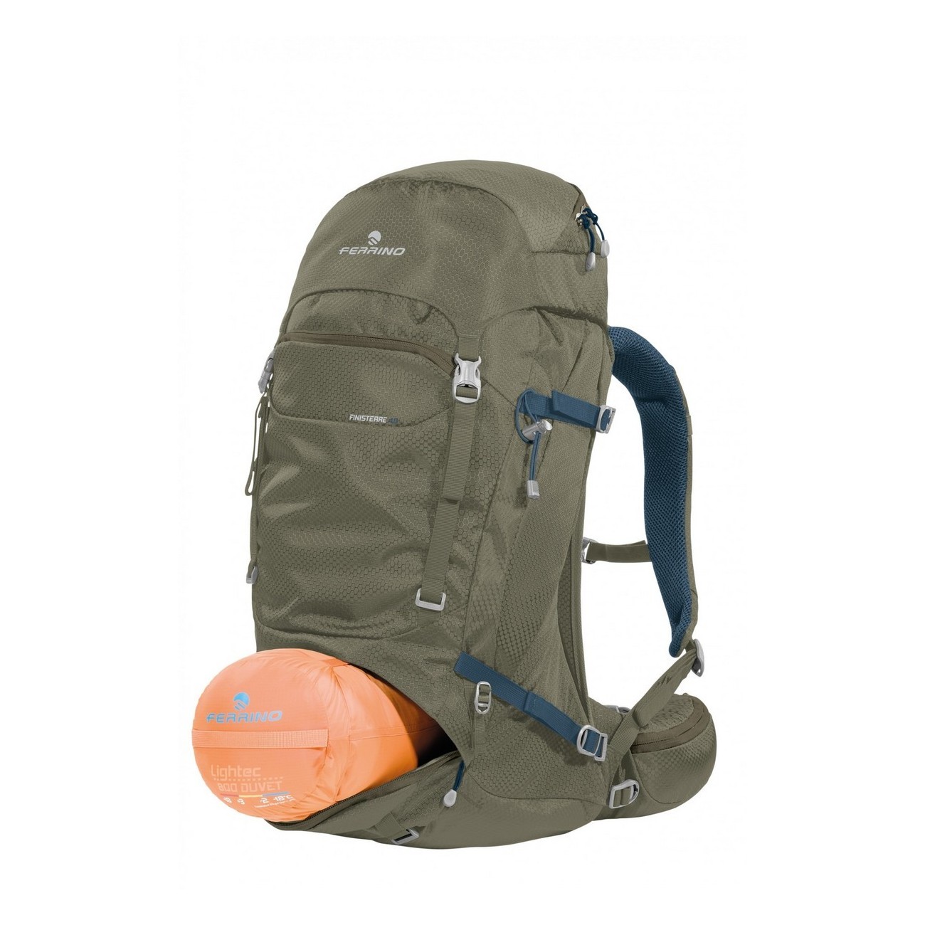 zaino finisterre 48 verde taglia 48l - 3