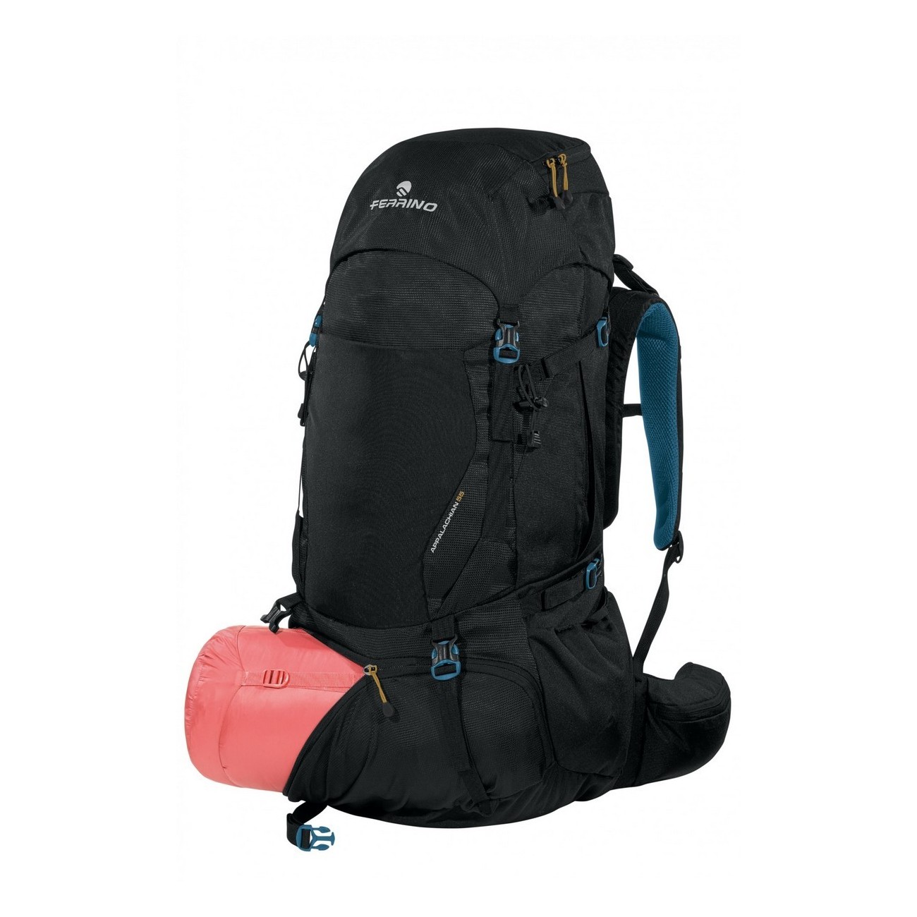 zaino appalachian 55 nero taglia 55l - 3