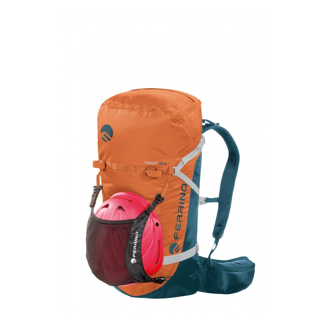 zaino triolet 25+3 arancio taglia 25+3l - 7