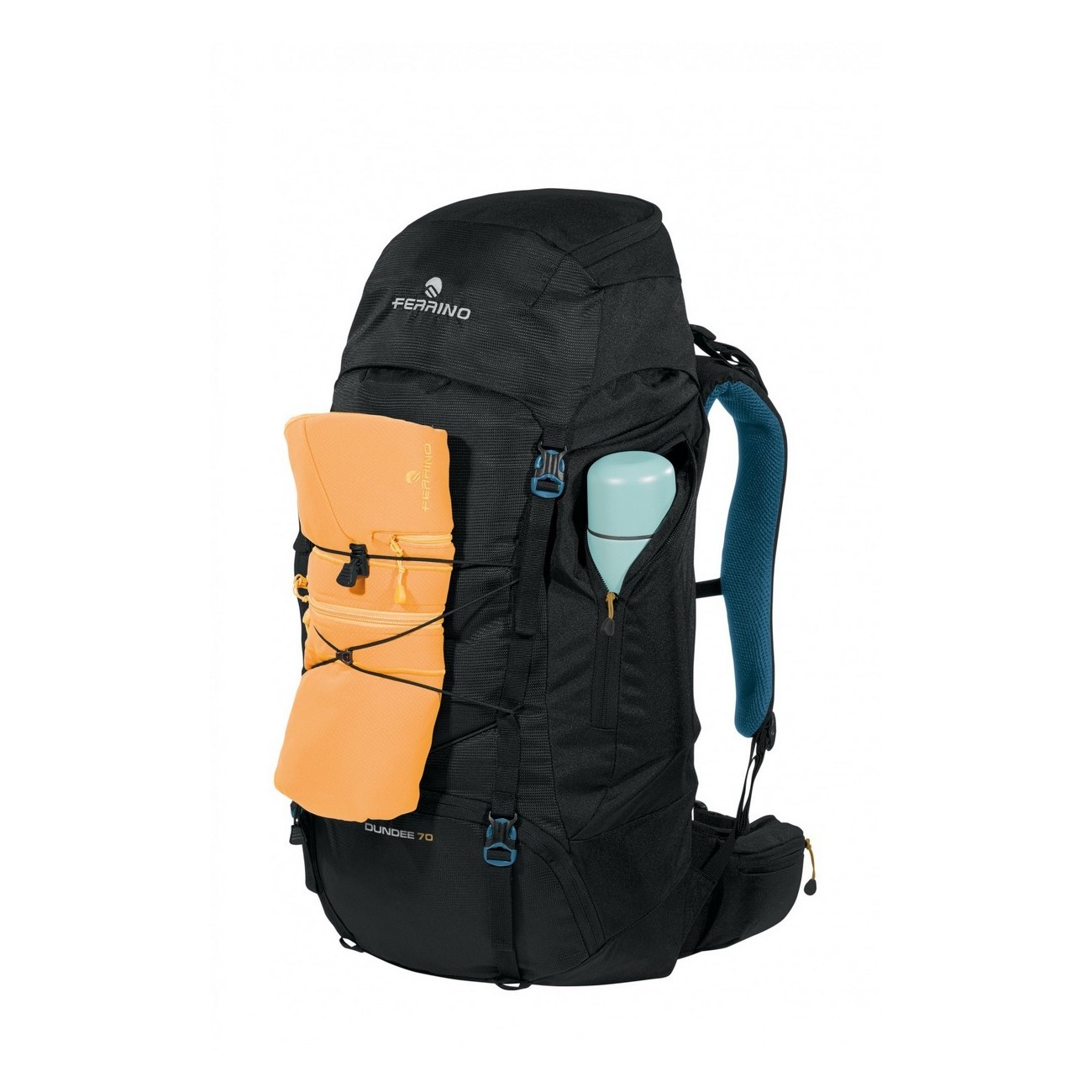 zaino dundee 70 nero taglia 70l - 3