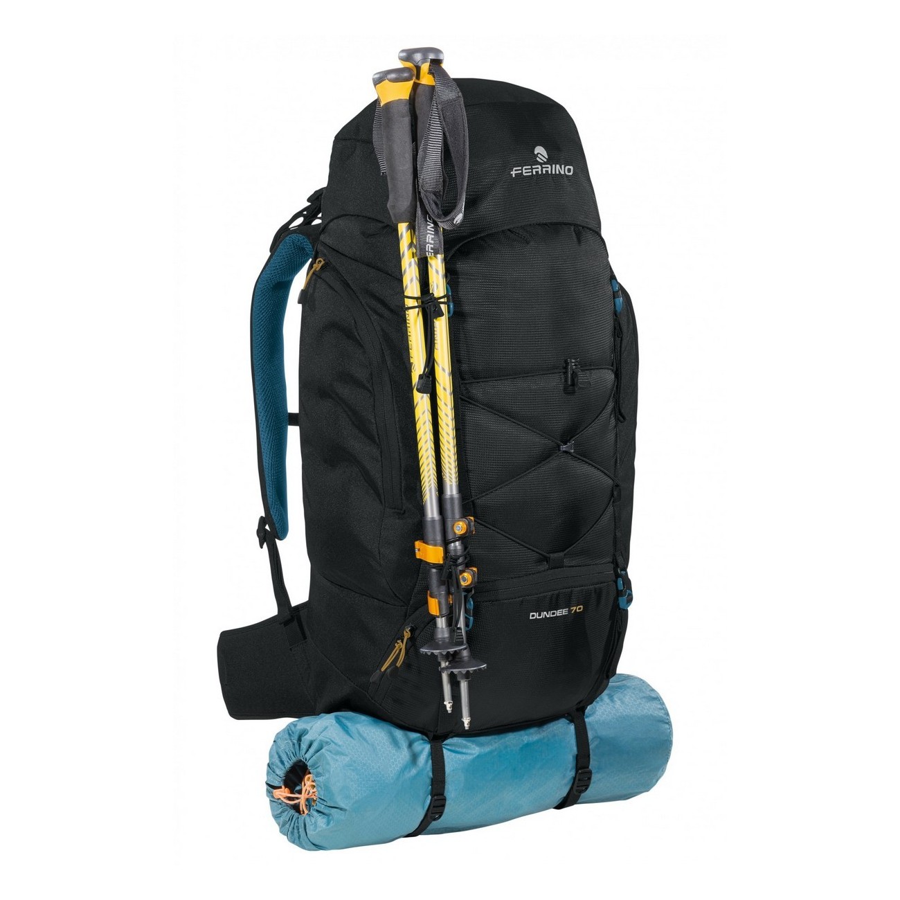 zaino dundee 70 nero taglia 70l - 4