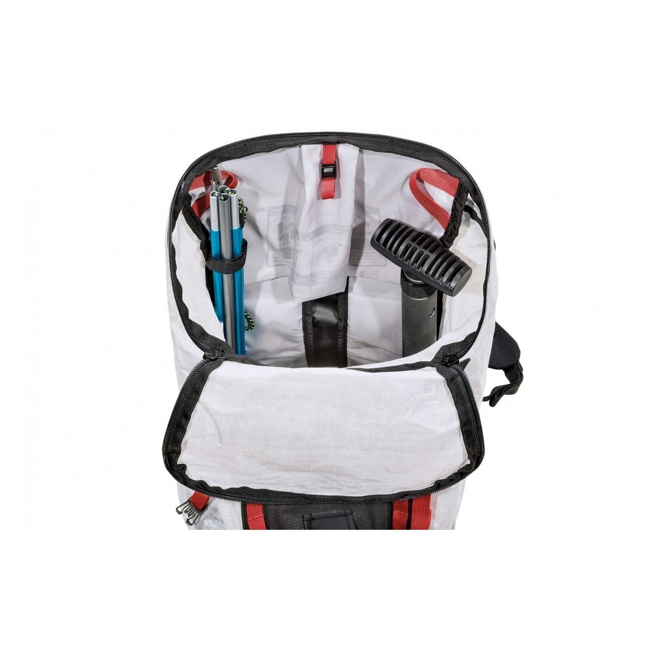 zaino instinct 25 bianco taglia 25l - 10