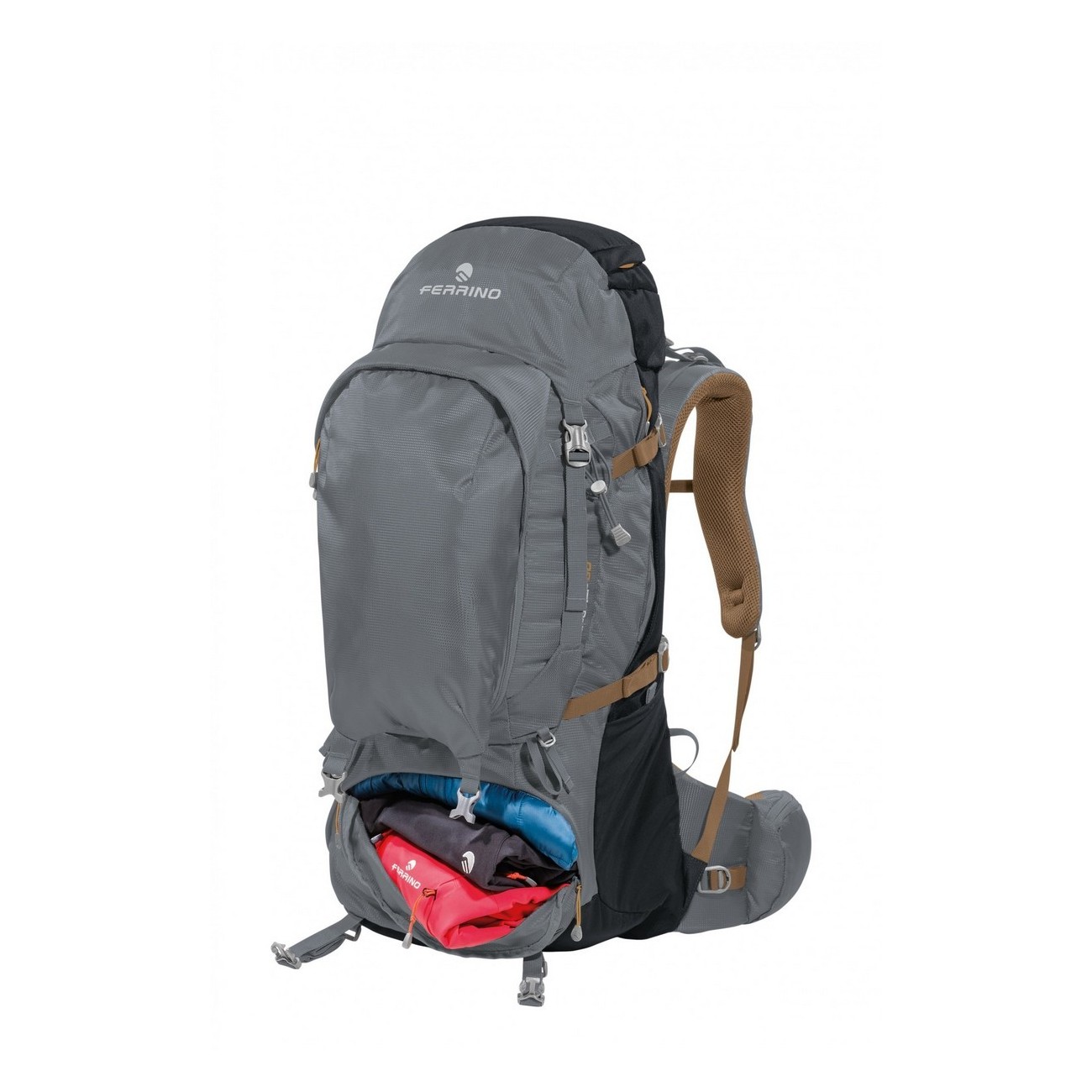 zaino transalp 60 grigio scuro taglia 60l - 4 - Zaini - 8014044980985