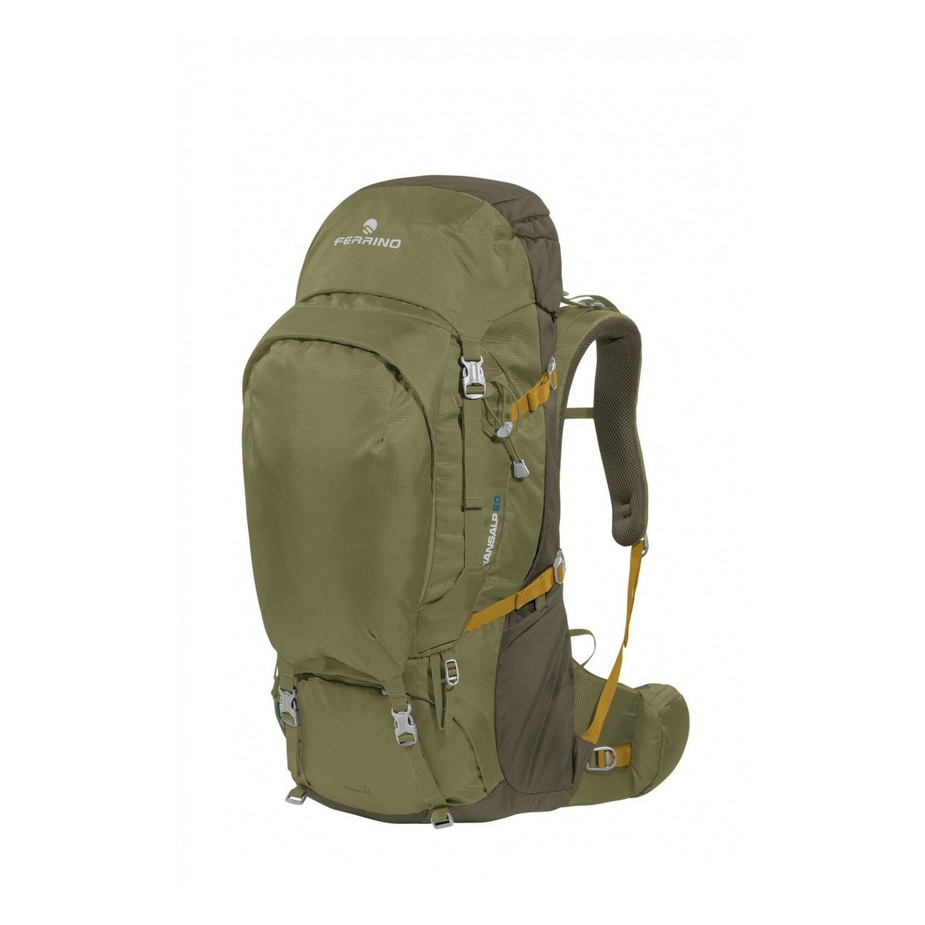 zaino transalp 60 verde taglia 60l - 1