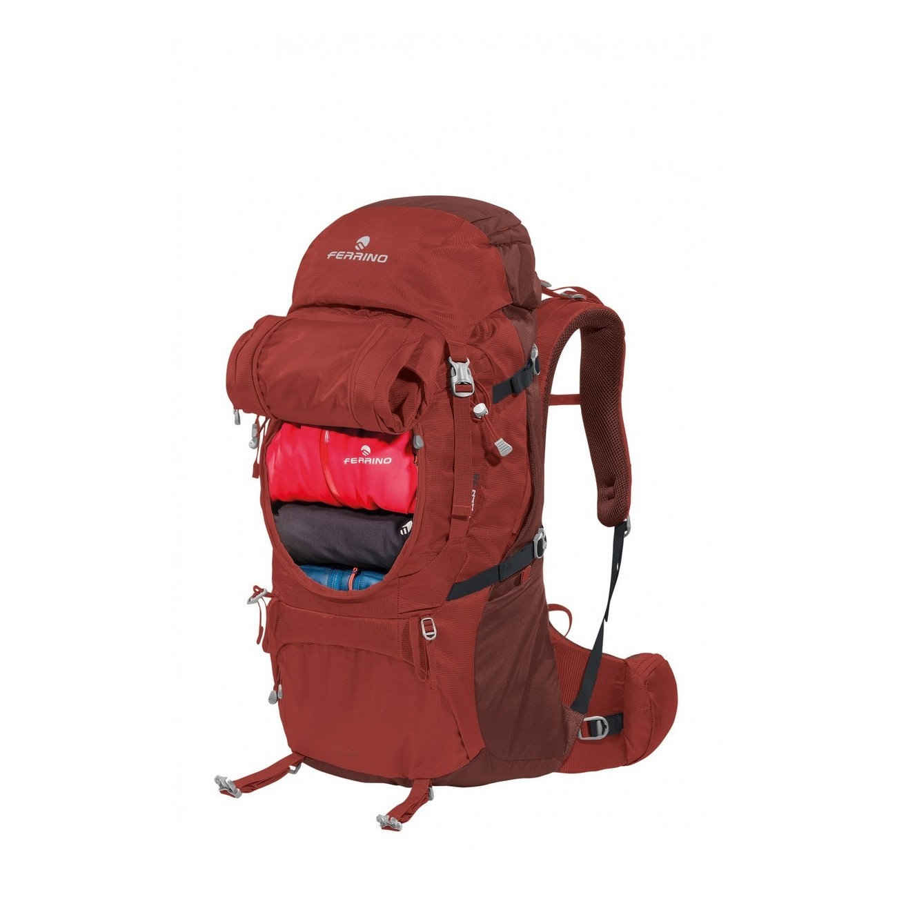 zaino transalp 75 rosso taglia 75l - 5