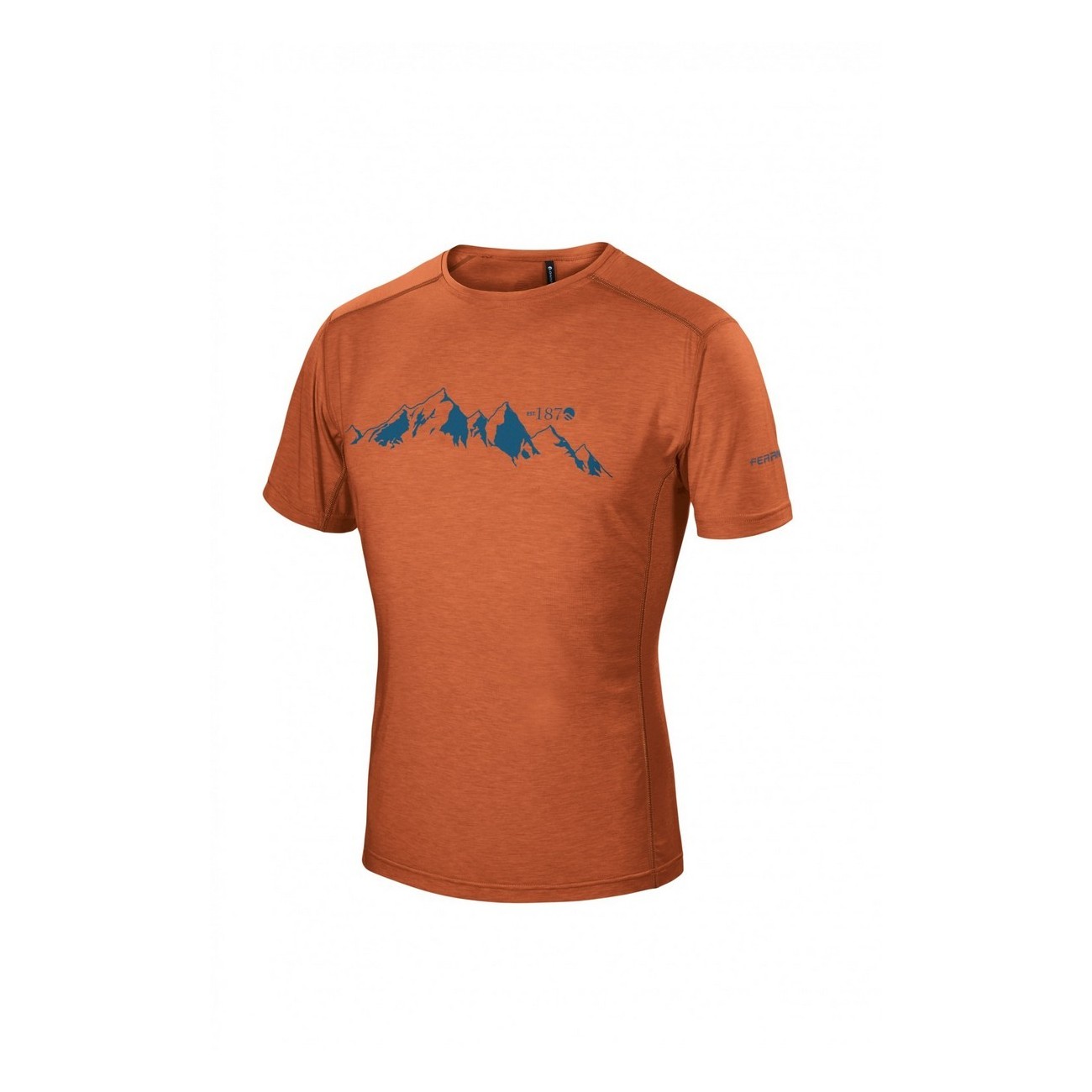 yoho t-shirt man dark orange taglia l - 1