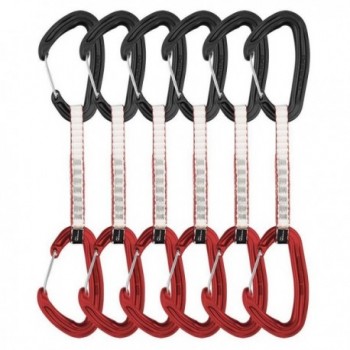 dmm rinvio alpha wire qd red 12 cm pack 6 - 1