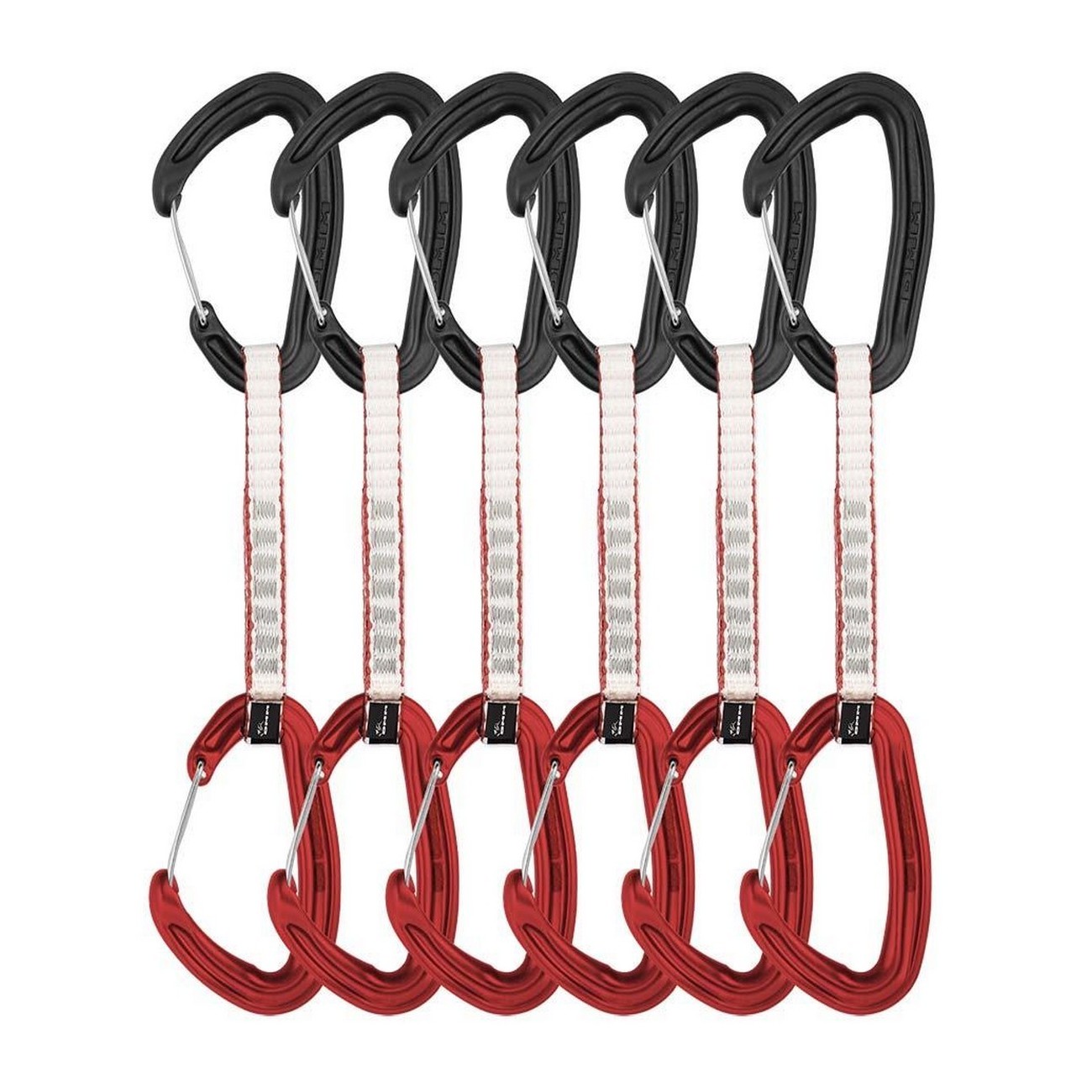 dmm rinvio alpha wire qd red 12 cm pack 6 - 1