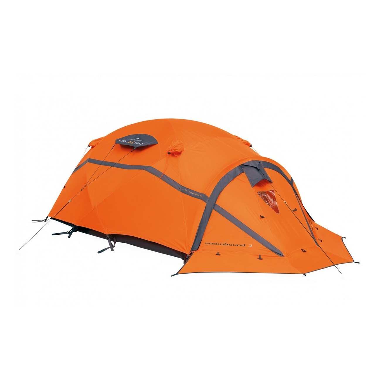 tenda snowbound 3 fr arancio taglia 3 posti - 1