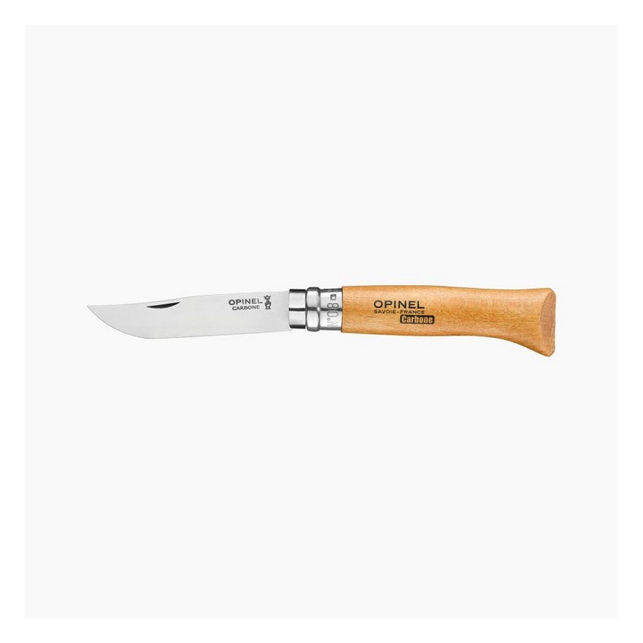 opinel blister n.08 carbonio - 1